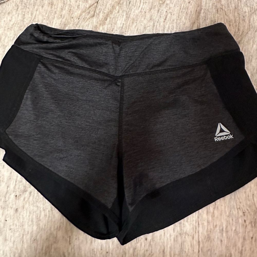 Reebok black & gray shorts